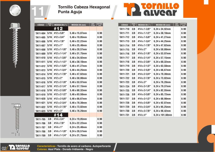 Tornillo Alvear