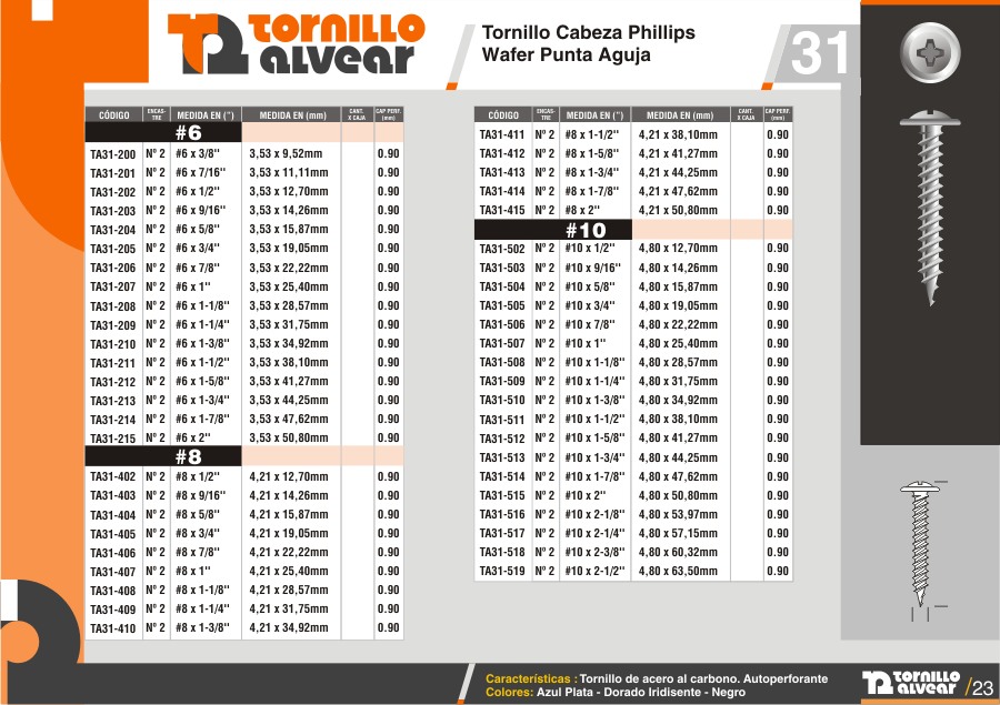 Tornillo Alvear