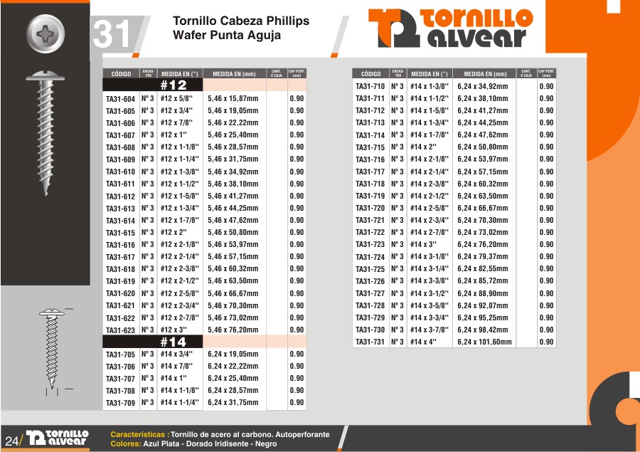 Tornillo Alvear