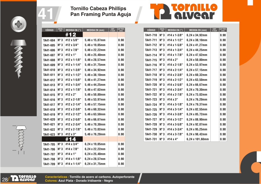 Tornillo Alvear