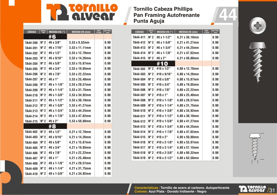 Tornillo Alvear