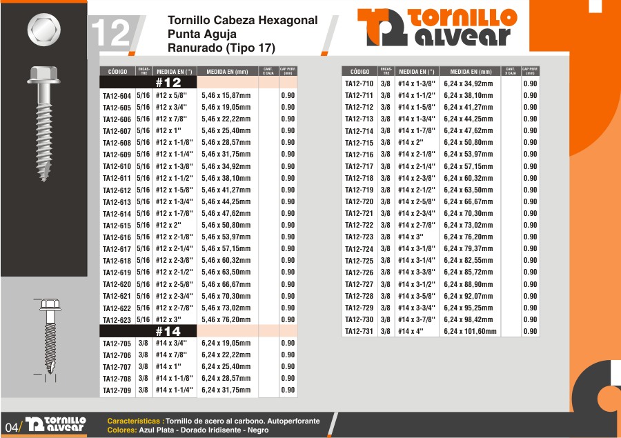 Tornillo Alvear